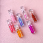 13-color Transparent Water-drop Square Tube Temperature-changing Lip Oil