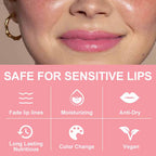 5-color Color-changing Flower Lipstick