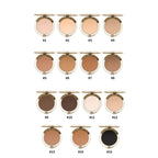 15-color Natural and  Long-lasting Makeup Compact Powder
