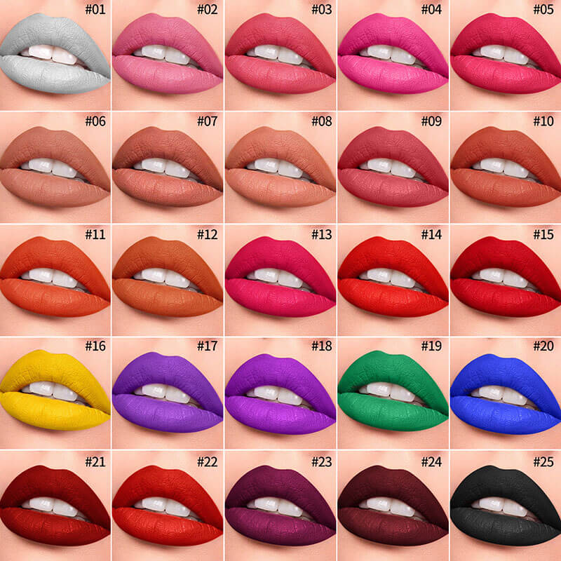 25-color Matte Lipstick Palette