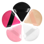 11-color Triangular Flocking Powder Puff 6pcs in box(70*65mm)
