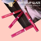 4-color Lip Set Three-piece Liquid Lipstick
