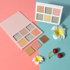 6-color DIY Highlighter Palette