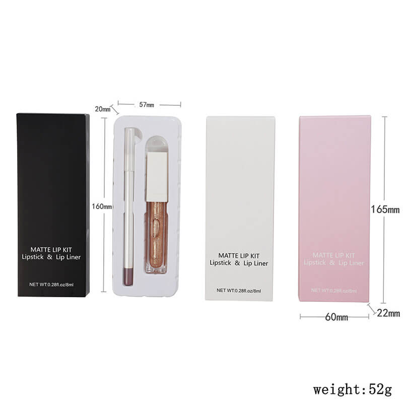 20-color Lip Set for Lip Gloss & Lip Liner