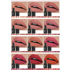 24-color Black Square Tube Matte Lipstick