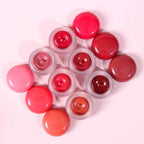 6-color Small Round Jar Mushroom Lip Mud