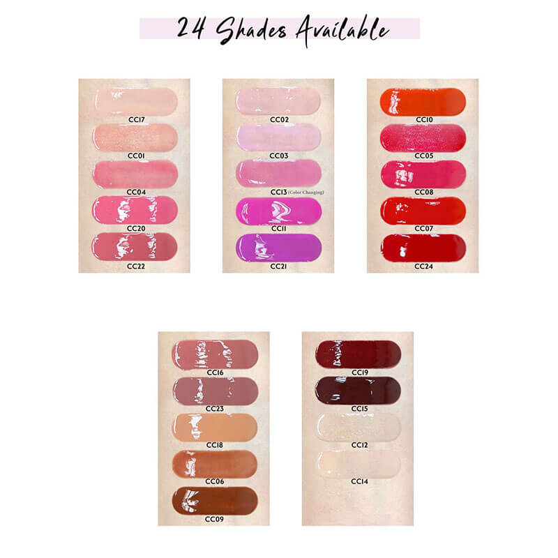 24-color Mirror Lip Gloss