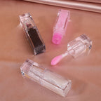 3-color Lip Oil Transparent Square Tube(Temperature Color Changing)