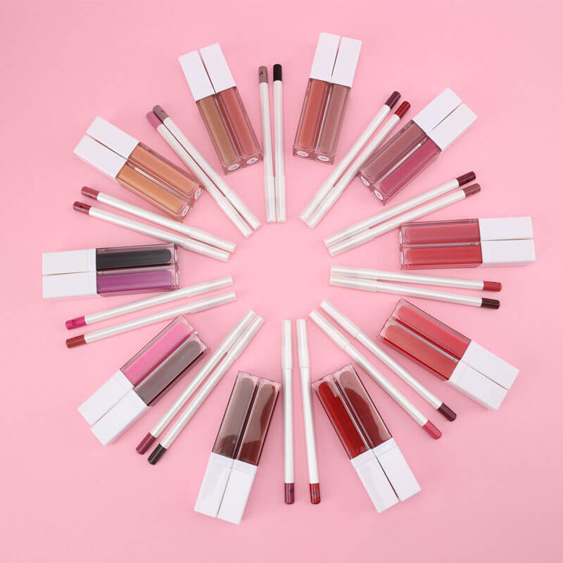 21-color Lip Set for Lipstick & Lip Liner