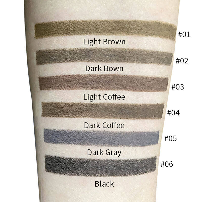 6-color Ultra-fine Eyebrow Pencil