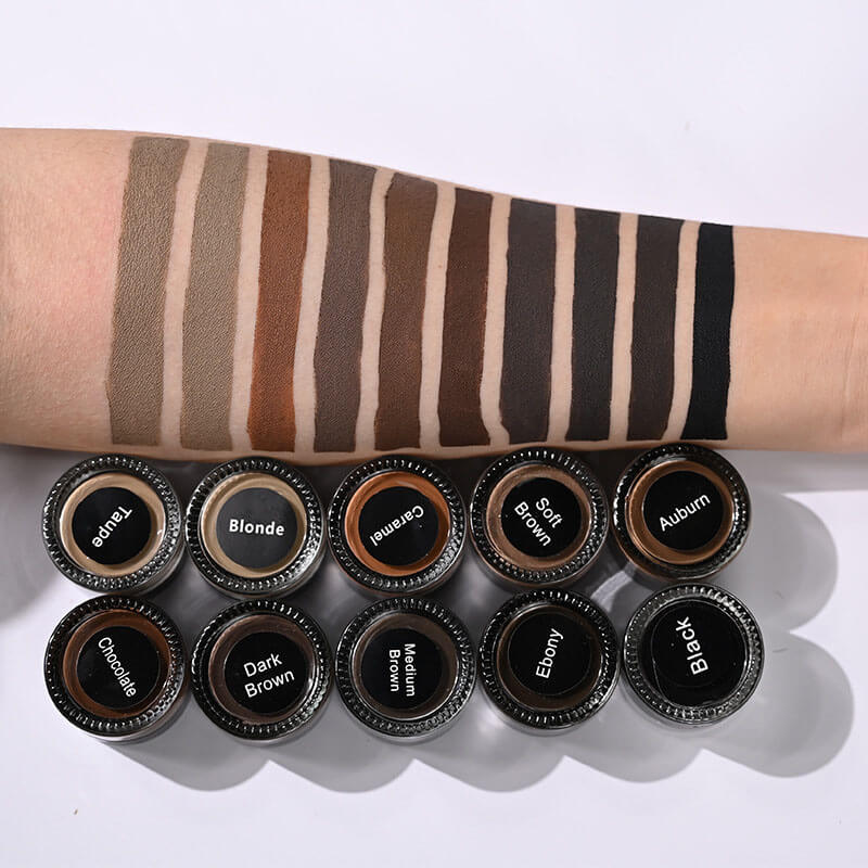 10-color Eyebrow Gel/ Eyebrow Pomade