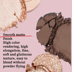 10-style of 3-color Eyeshadow Palette with Brush