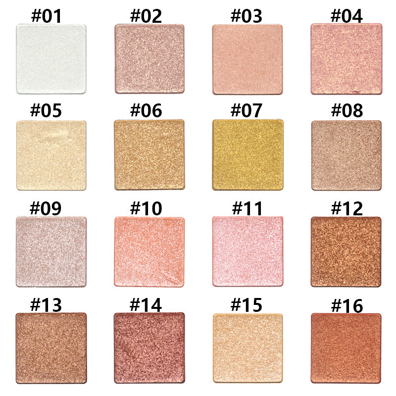 6-color DIY Highlighter Palette