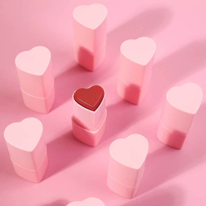 8-Color Heart-Shaped Blush Stick