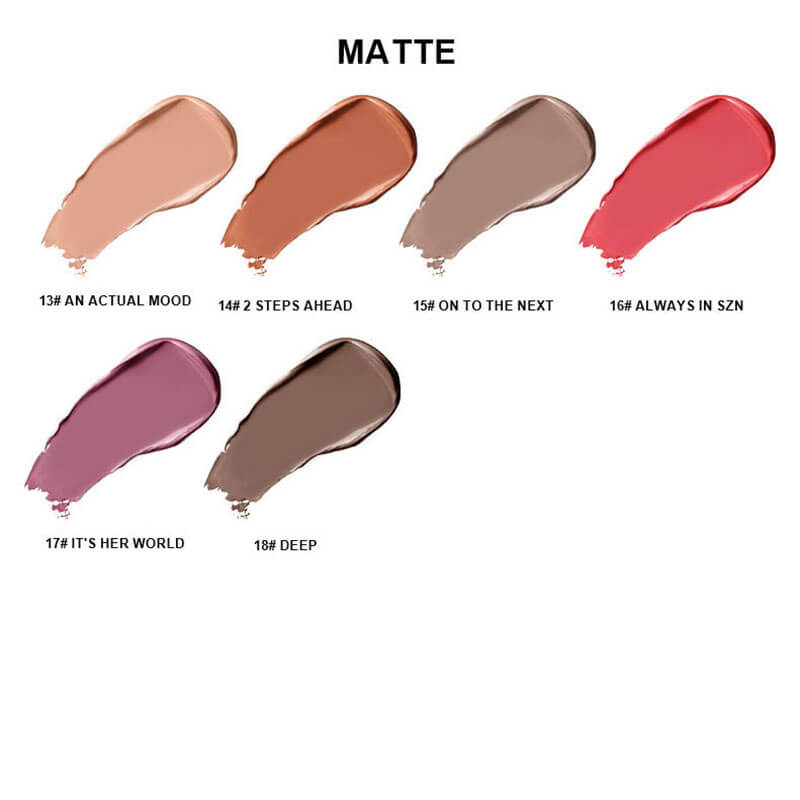 18-color Squeeze Tube Liquid Eyeshadow