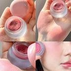 6-color Small Round Jar Mushroom Lip Mud