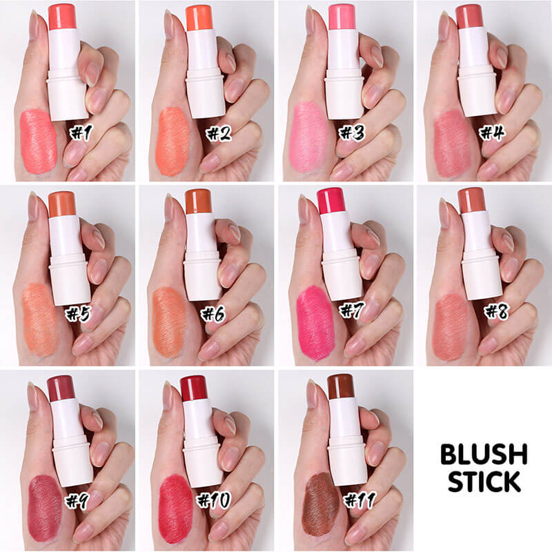 3-type of 11-color Blush Stick