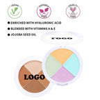 5-type of 4-color Hydrating Concealers