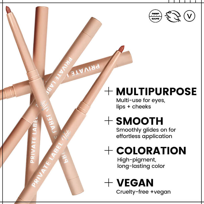 12-color Lip Liner Waterproof Long-lasting Non-removal Matte