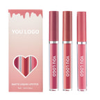 4-color Lip Set Three-piece Liquid Lipstick
