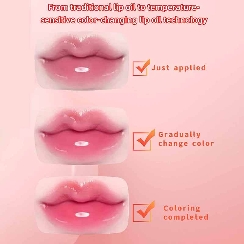 12-Color Color-changing Lip Oil (12 Zodiac Signs)