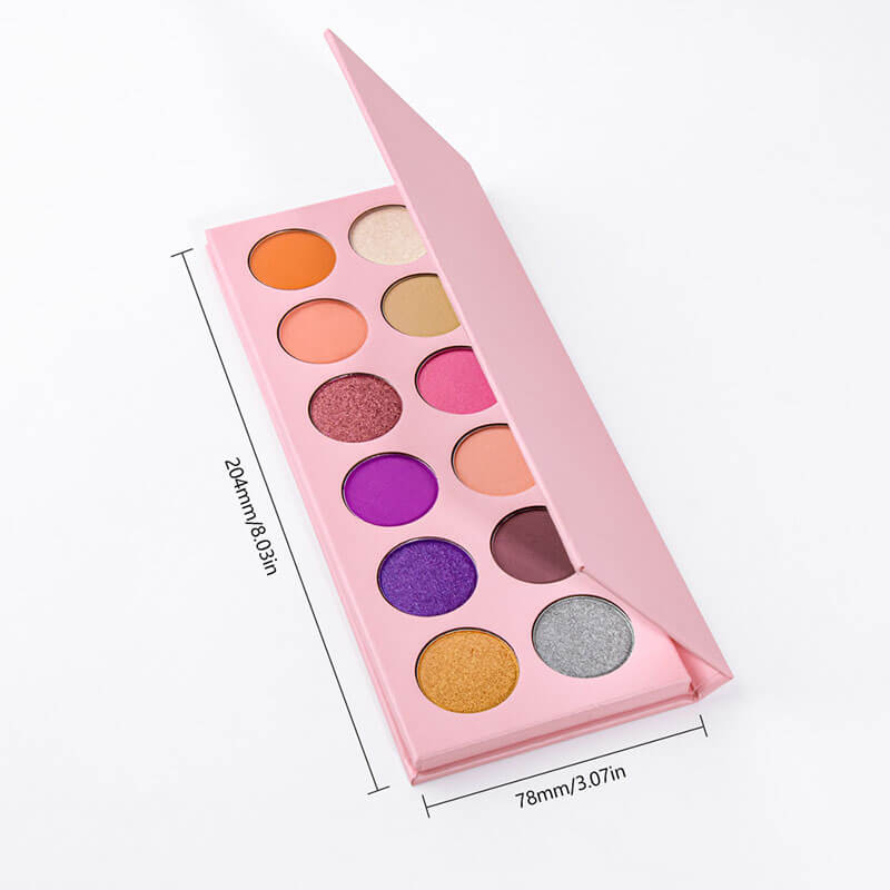 12-color Pink Eyeshadow Palette
