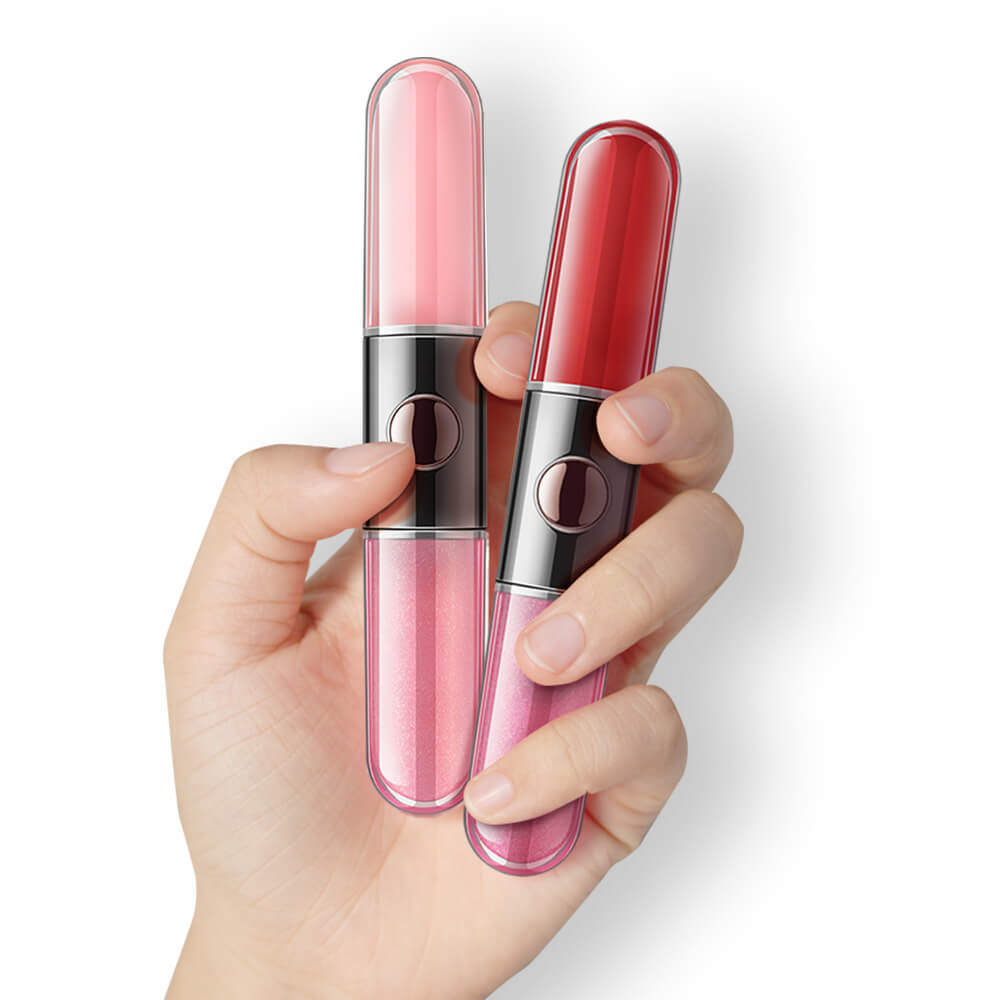4-color Double-headed  Bicolor Lip Gloss