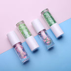 16-color Big brush Chubby tube fruit Vegan Clear Lip Oil