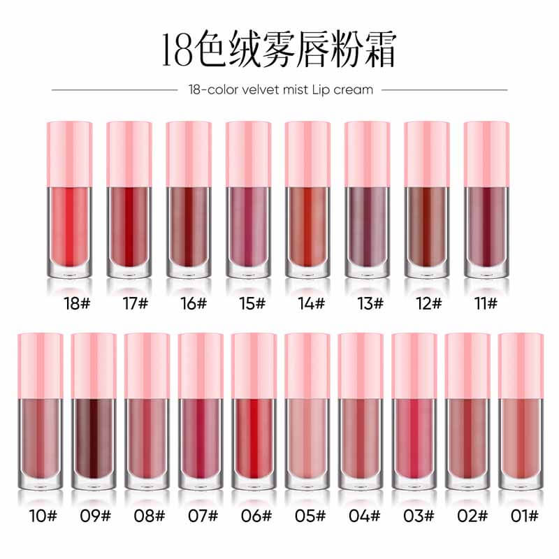 18-color Matte Lip &Cheek Lipstick