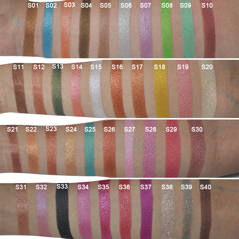 2-type of 21-color DIY  Eyeshadow Palette