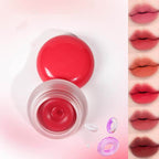 6-color Small Round Jar Mushroom Lip Mud