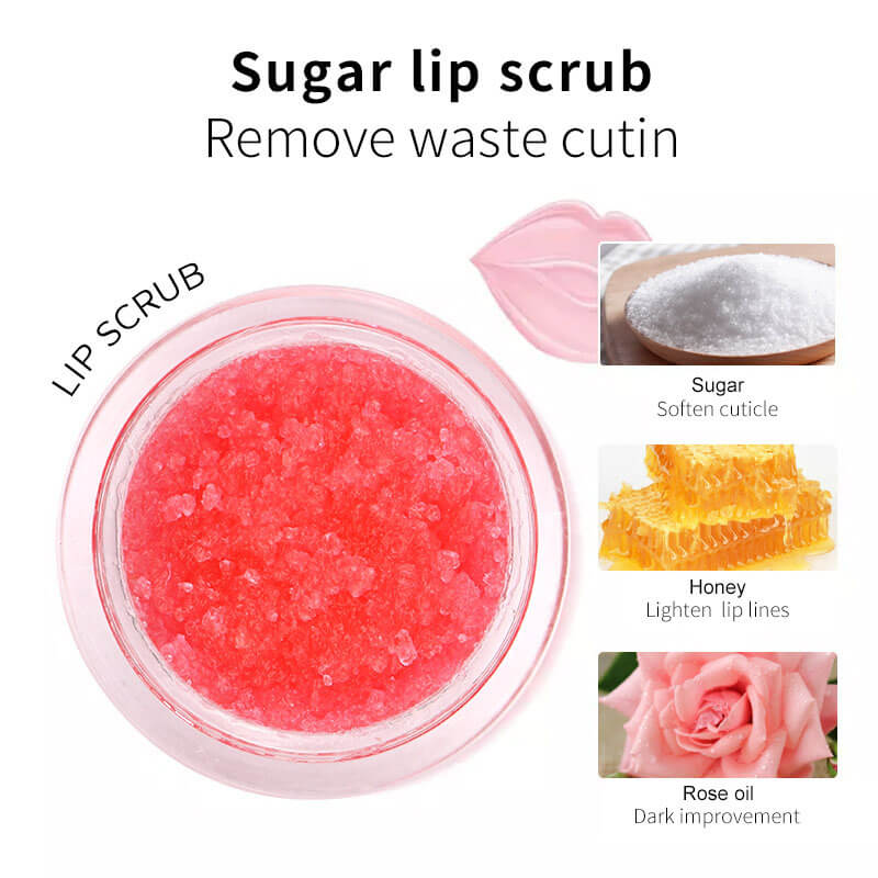 7-color 2-in-1 Lip Mask & Lip scrub