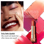 12-color Velvet Nonstick Black Gold Tube Matte Neutral Lipstick