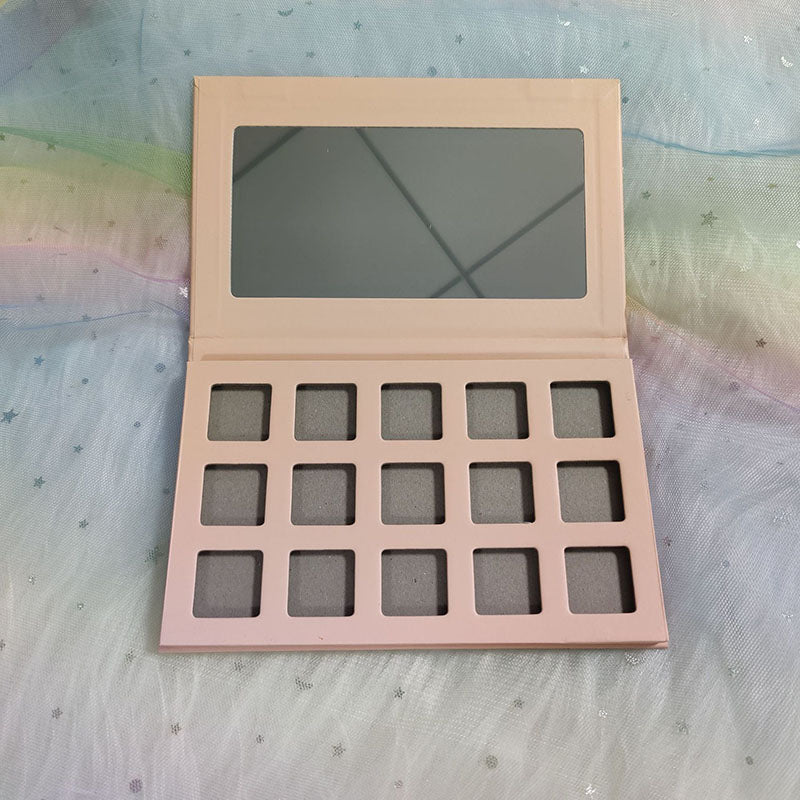 3-type of 15-color DIY  Eyeshadow Palette