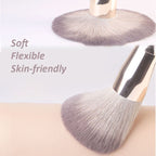 14pcs Green Cloud Makeup Brushes