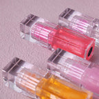 13-color Transparent Water-drop Square Tube Temperature-changing Lip Oil