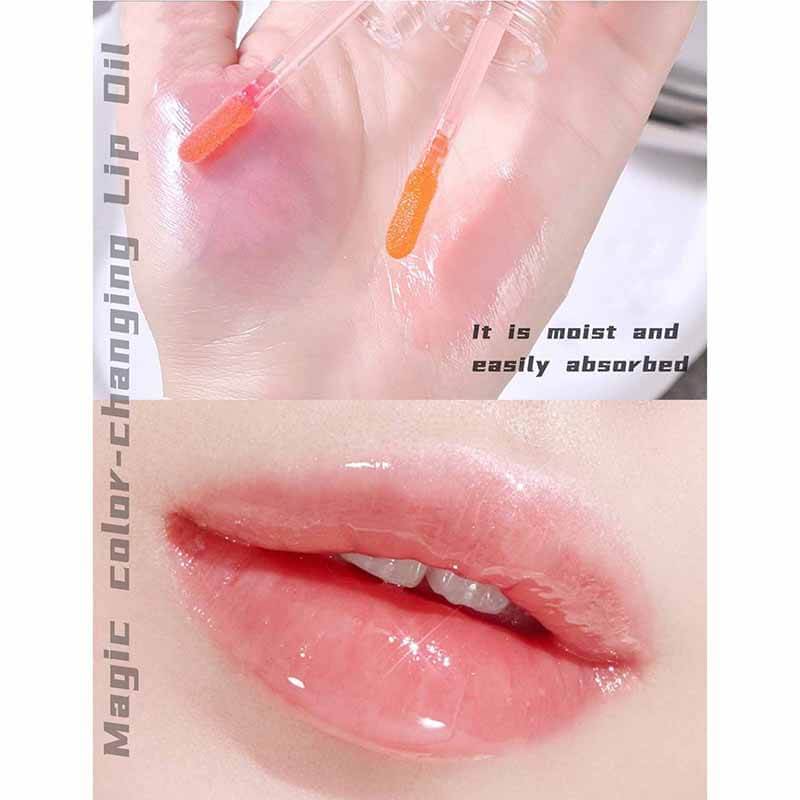 12-Color Color-changing Lip Oil (12 Zodiac Signs)