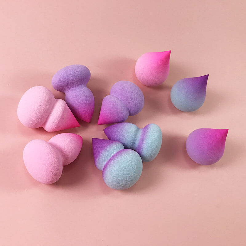 9-type Dual-color Beauty Sponge