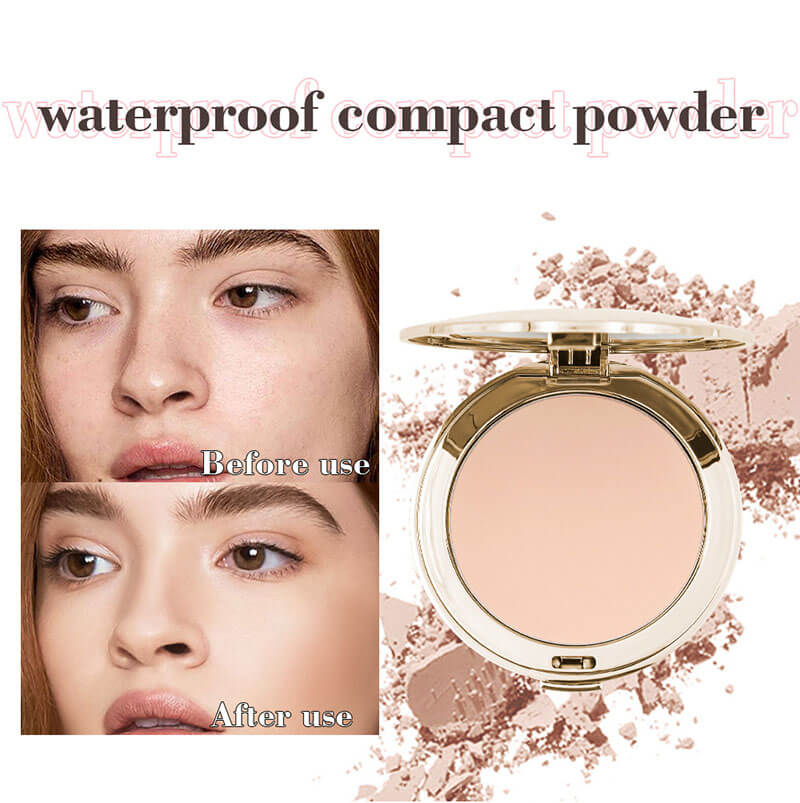 15-color Natural and  Long-lasting Makeup Compact Powder