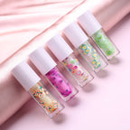 16-color Big brush Chubby tube fruit Vegan Clear Lip Oil
