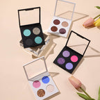 4-color DIY Eyeshadow Palette (Hard Plastic Pan)