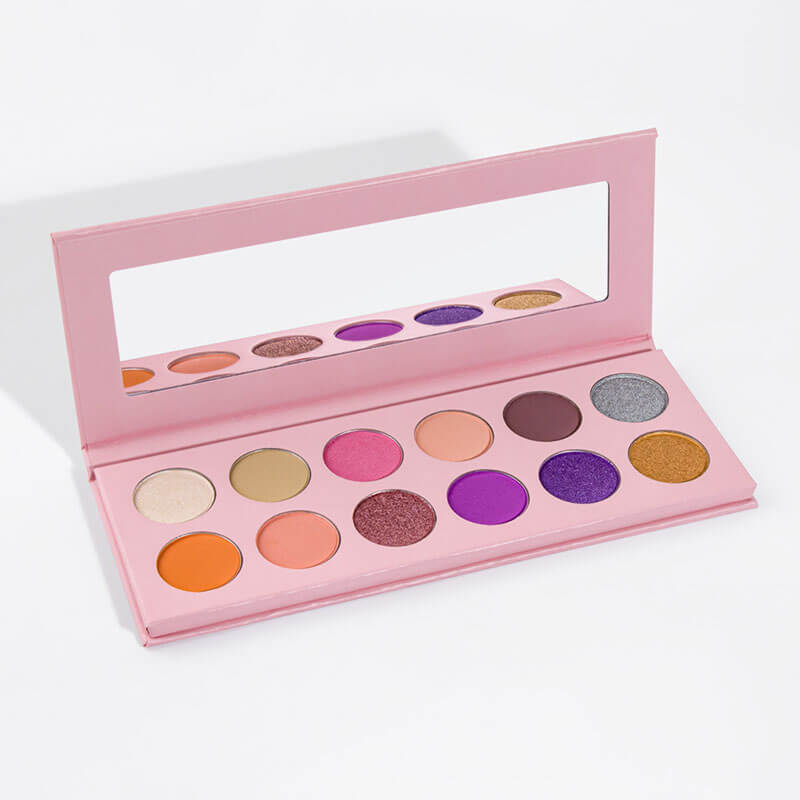 12-color Pink Eyeshadow Palette