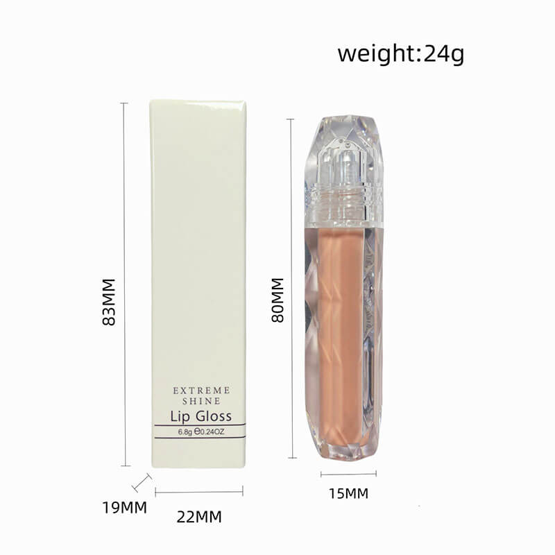 14-color Mirror Lip Gloss with Rhumbatron Tube