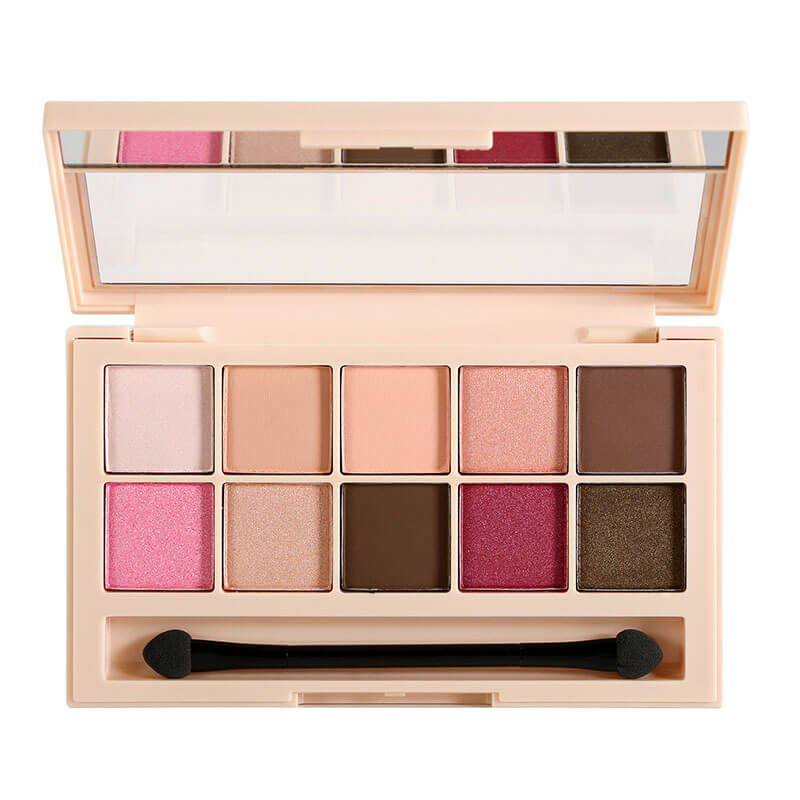 10-color Nude Earth Tone Eyeshadow Palette