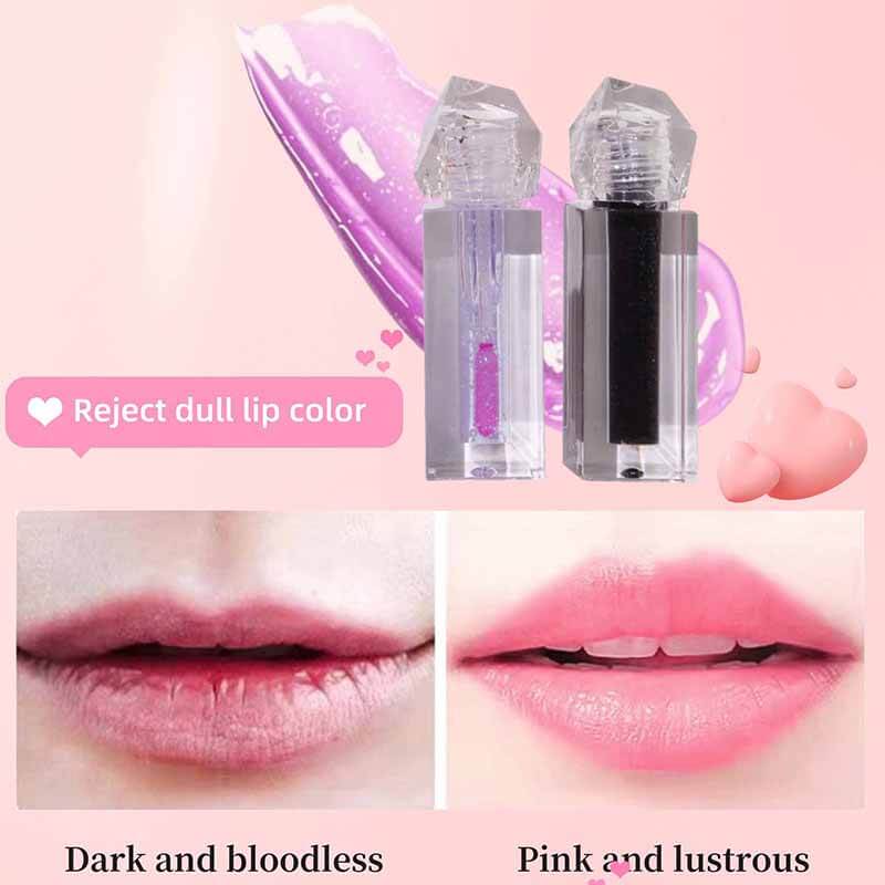 12-Color Color-changing Lip Oil (12 Zodiac Signs)