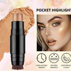 Double-headed  Contour Highlighter Blush Stick