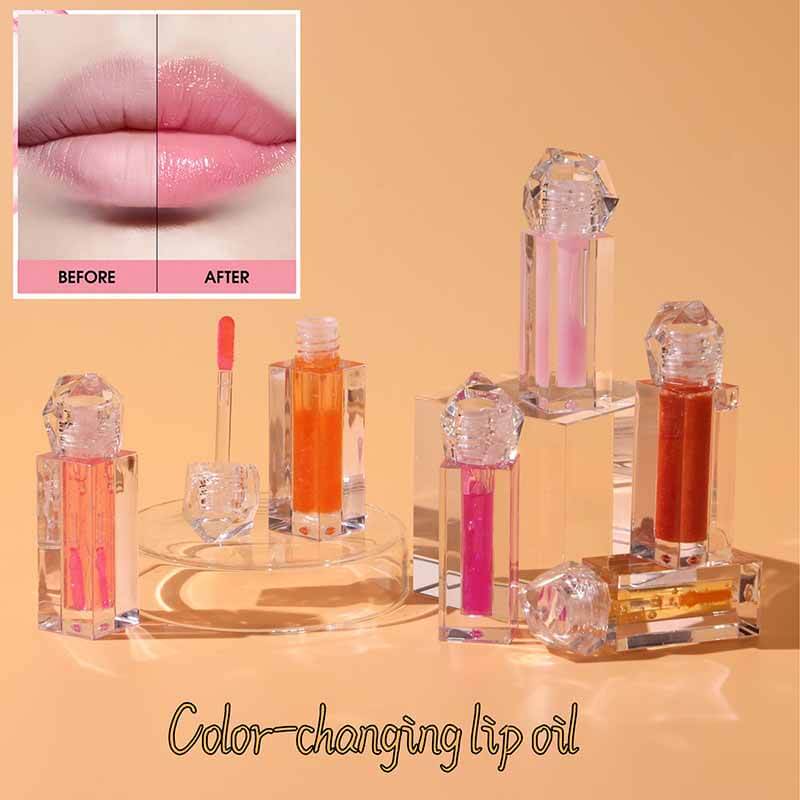 12-Color Color-changing Lip Oil (12 Zodiac Signs)