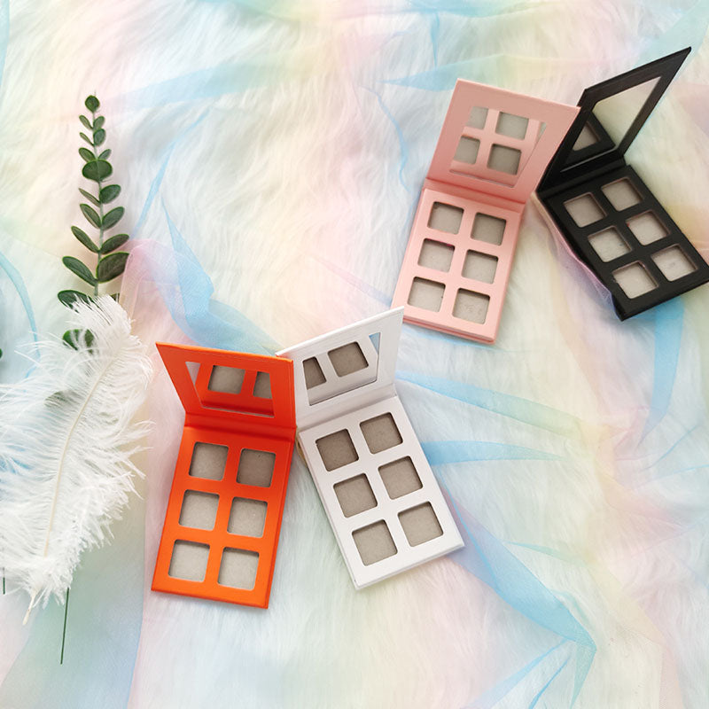 4-type of 6-color DIY Eyeshadow Palette