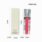 14-color Mirror Lip Gloss with Wavy Tube