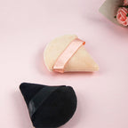 11-color Triangular Flocking Powder Puff 6pcs in box(70*65mm)